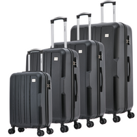 Flymax New York Fort 4-Piece Luggage Set– Travel Smart with Elegance