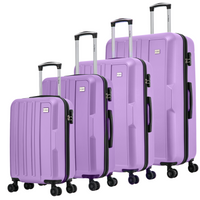 Flymax New York Fort 4-Piece Luggage Set– Travel Smart with Elegance