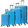 Flymax Mumbai Fortress 4-Piece Luggage Set - Lightweight & Stylish