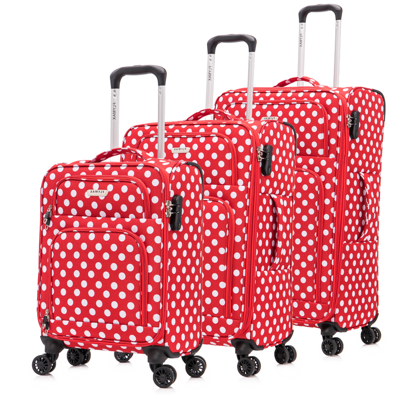 Flymax Lightweight 4-Wheel Suitcase Set – Travel with Confidence