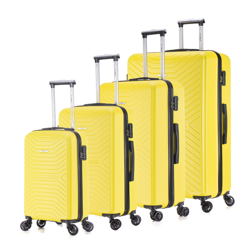 Flymax London Legacy 4-Piece Luggage Set – Travel in Style & Convenience