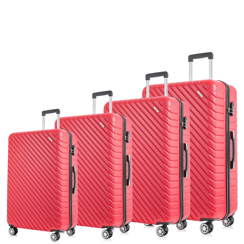 Flymax Seoul Defender 4-Piece Luggage Set – Where Durability Meets Elegance