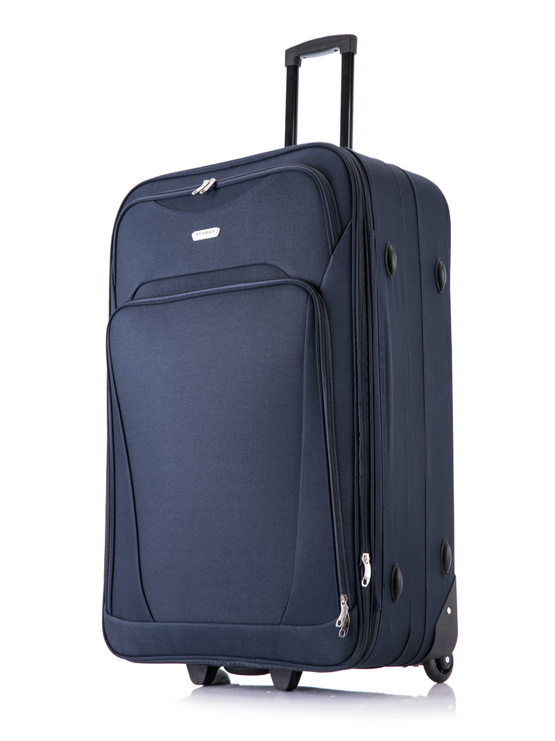 LARGE BLUE SUITCASE