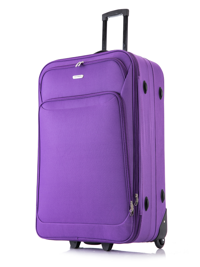 LARGE PURPLE SUITCASE