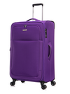 FLYMAX 24" Medium Suitcase 4 Wheel Lightweight Expandable Luggage 69L 2.95KG