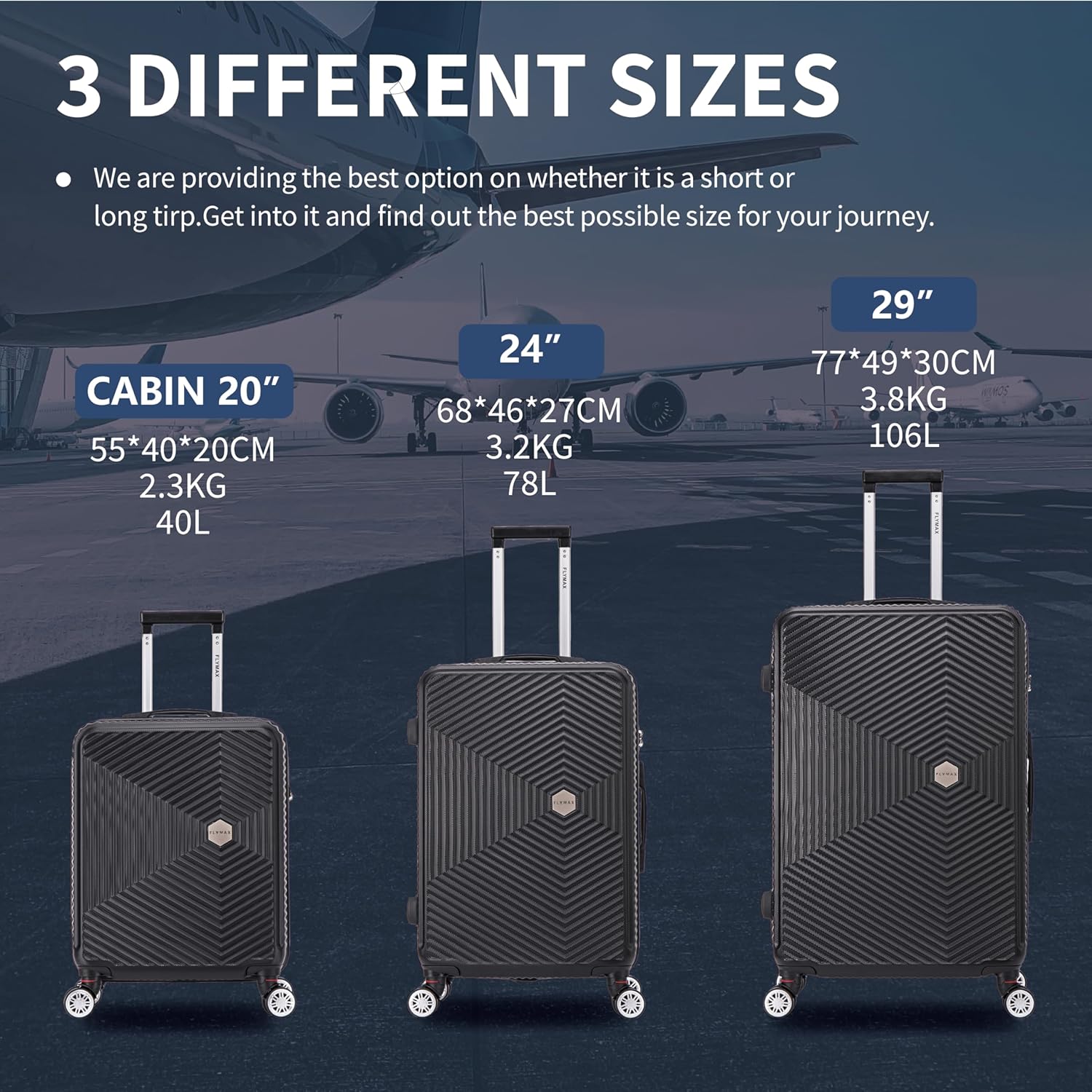 Cabin suitcase 55x40x20 online