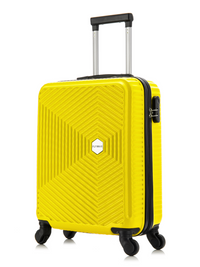 FLYMAX 55x40x20 4 Wheel Super Lightweight Cabin Luggage Suitcase