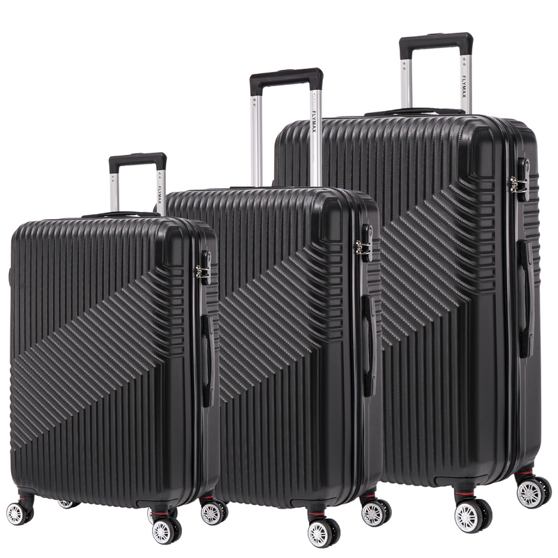 Flymax Zurich Shield 3-Piece Luggage Set – Unmatched Durability and Elegance for Every Journey