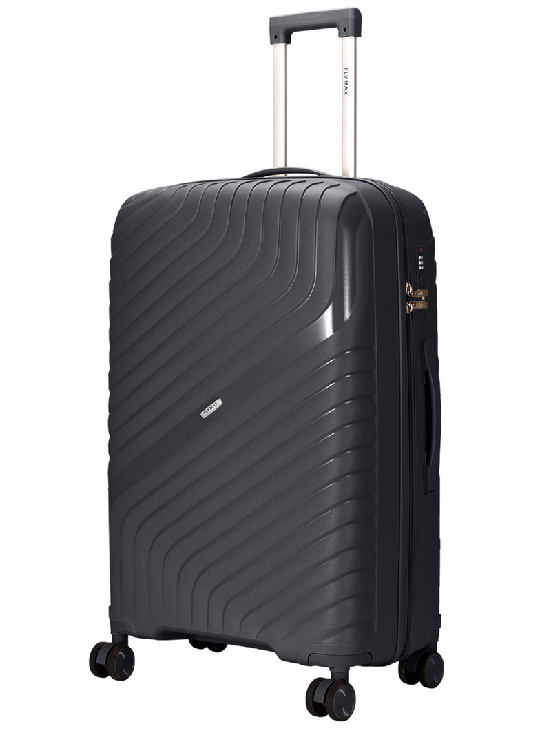 Flymax Parisian Edge 29-Inch Large Lightweight Premium Suitcase