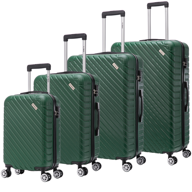 Flymax Seoul Defender 4-Piece Luggage Set – Where Durability Meets Elegance