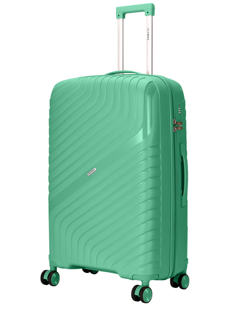 Flymax Parisian Edge 24-Inch Medium Lightweight Premium Suitcase