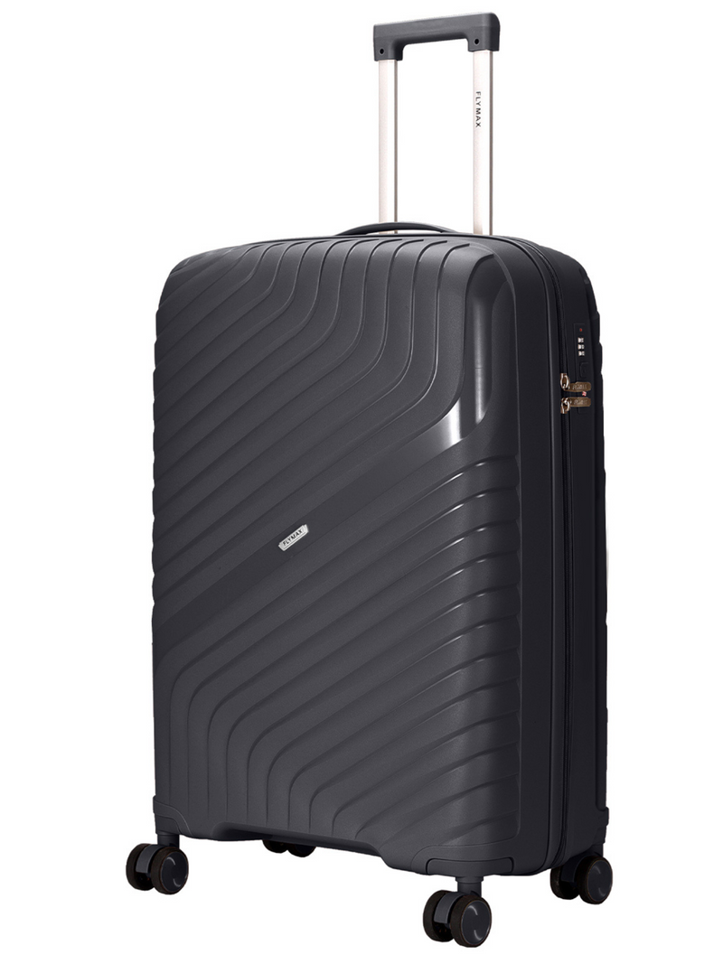 Flymax Parisian Edge 20-Inch Lightweight Premium Suitcase