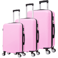 Flymax Zurich Shield 3-Piece Luggage Set – Unmatched Durability and Elegance for Every Journey