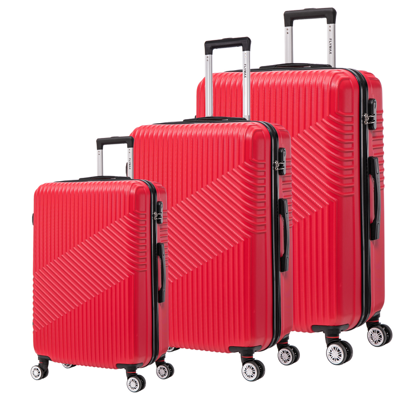 Flymax Zurich Shield 3-Piece Luggage Set – Unmatched Durability and Elegance for Every Journey