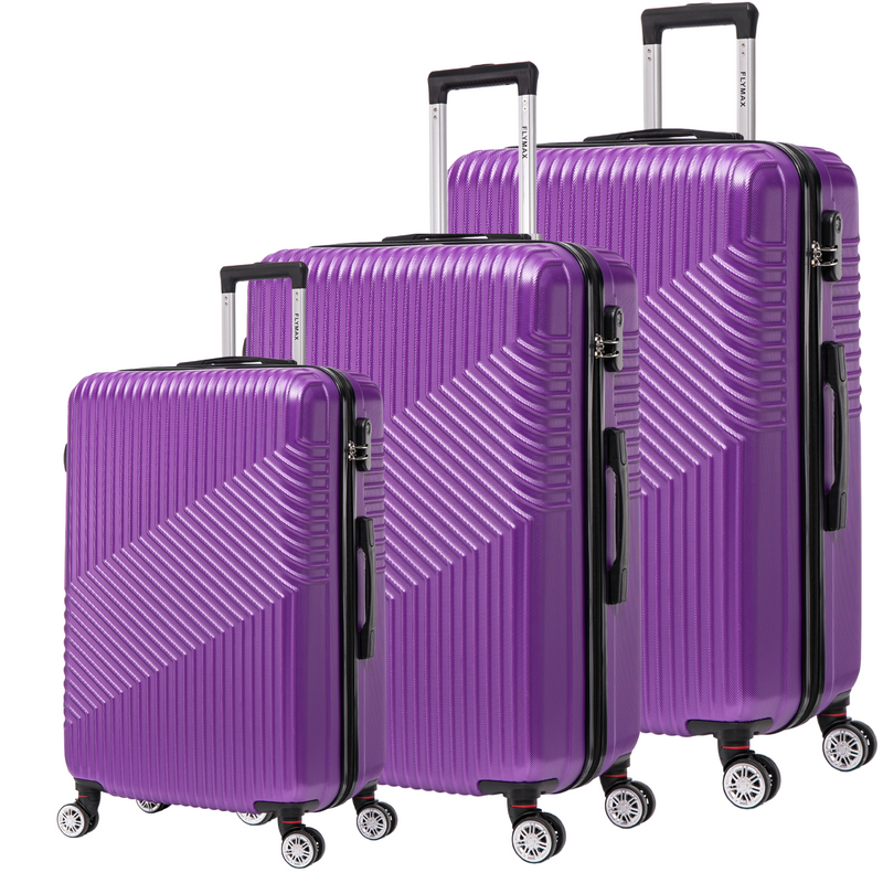 Flymax Zurich Shield 3-Piece Luggage Set – Unmatched Durability and Elegance for Every Journey